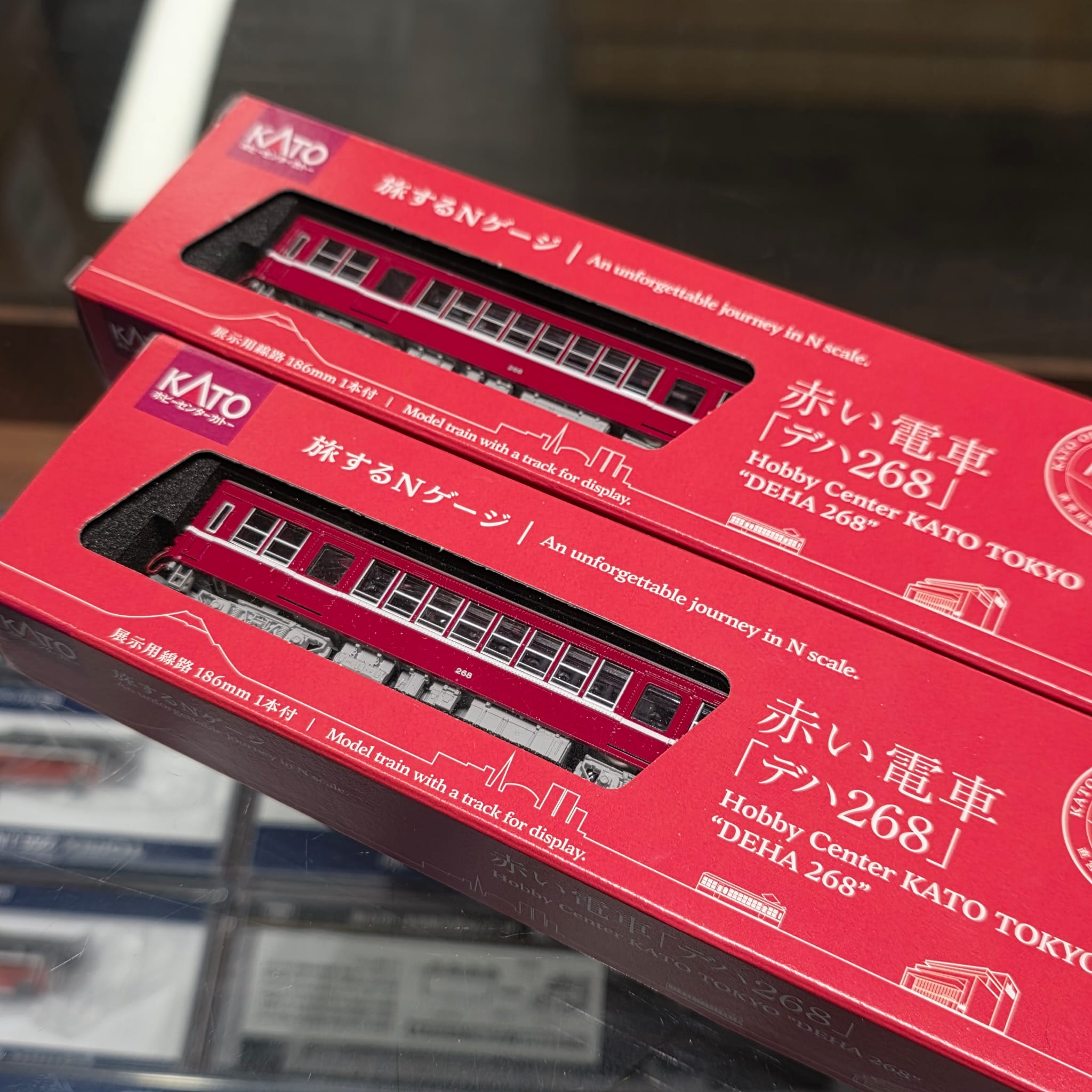 KATO 10-901 旅するNゲージ 赤い電車「デハ268」 3 KATO 10-901 旅するNゲージ 赤い電車「デハ268」