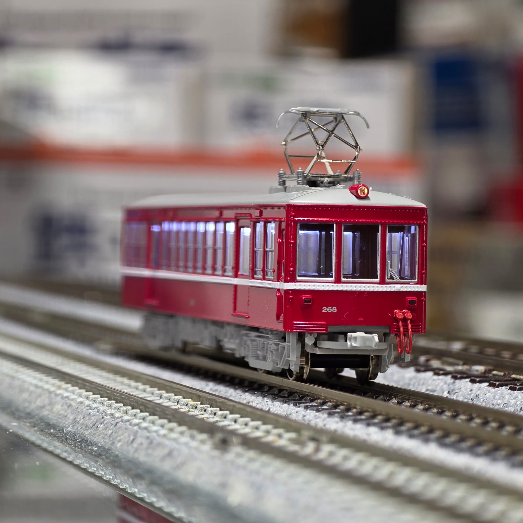 KATO 10-901 旅するNゲージ 赤い電車「デハ268」 5 KATO 10-901 旅するNゲージ 赤い電車「デハ268」