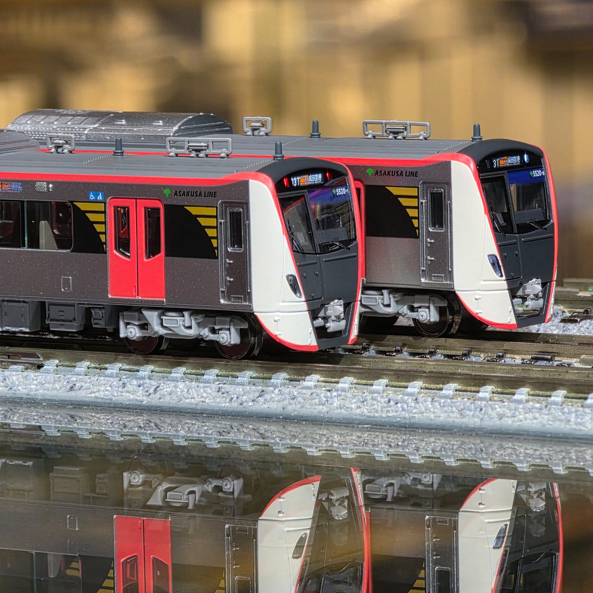 POPONDETTA 6086 都営5500形浅草線後期車アンテナ付8両[特急成田空港