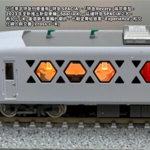 <新品預訂>TOMIX 98824 東武N100系SPACIA X（スペーシア エックス）