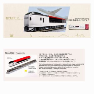 KATO 12-011 旅するNゲージ E259系「成田EXPRESS」新塗裝 車頭擺設一輛
