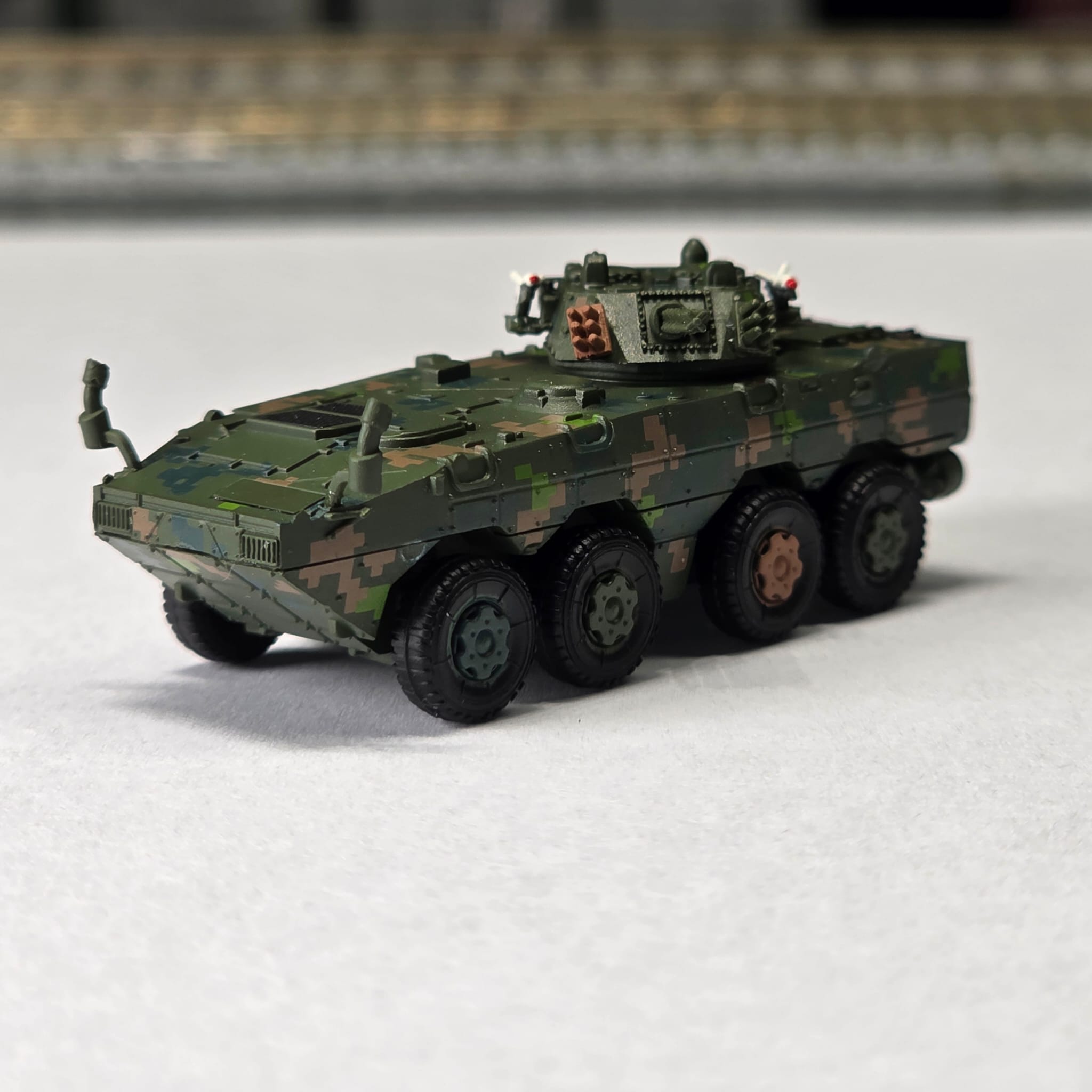 MINICITY ZBL-08 式輪式步兵戰車 N比例 彩繪紀念版重裝套 裝 (1:160) 7 MINICITY ZBL-08式輪式步兵戰車 N比例 彩繪紀念版重裝套 裝 (1:160)