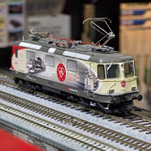 TRIX 25875 HO SBB Re 420 「瑞士鐵路 175 週年」紀念塗裝 數碼音效