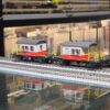 Märklin 46850 HO 瑞士聯邦鐵路 (SBB) Db 型 "Sputnik" 守車 (已更換DC車輪)