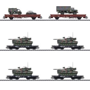 Märklin HO 西德聯邦國防軍（Bundeswehr）第四年代（Era IV）軍事運輸列車編組 6輛