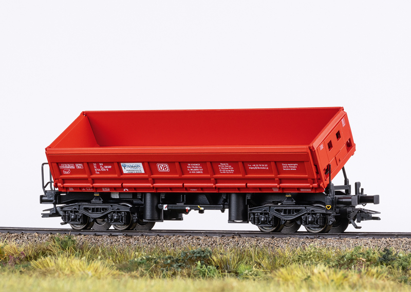 Märklin 48458 PKP Cargo（波蘭國家鐵路貨運）雙側傾卸斗車 3輛 (已更換DC車輪)