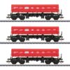 Märklin 48458 PKP Cargo（波蘭國家鐵路貨運）雙側傾卸斗車 3輛 (已更換DC車輪)