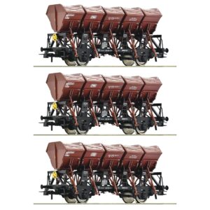 ROCO 77039 HO 德國聯邦鐵路 (DB) 翻斗車 3輛