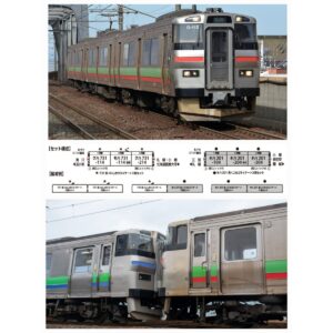 KATO 10-2240 JR北海道 731系〈石狩快車〉
