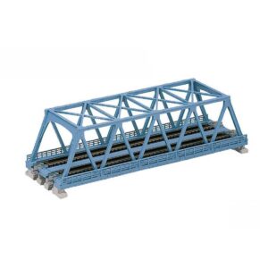 KATO 20-436 複線桁架鐵橋 (淺藍色)