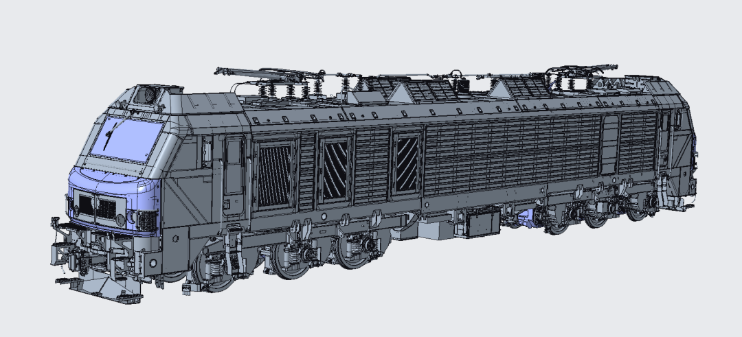 <新品預訂> 中車長鳴 HO 比例(1:87)HXD2B 和諧電2B型電力機關車 6 <新品預訂> 中車長鳴 HO 比例(1:87)HXD2B 和諧電2B型電力機關車