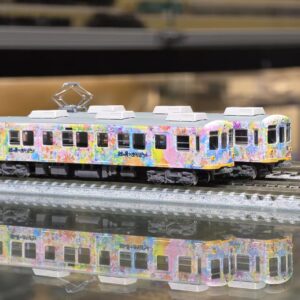 GREENMAX 50843 高松琴平電気鉄道1200形（絵の具であそぼう!10周年記念塗裝）2両