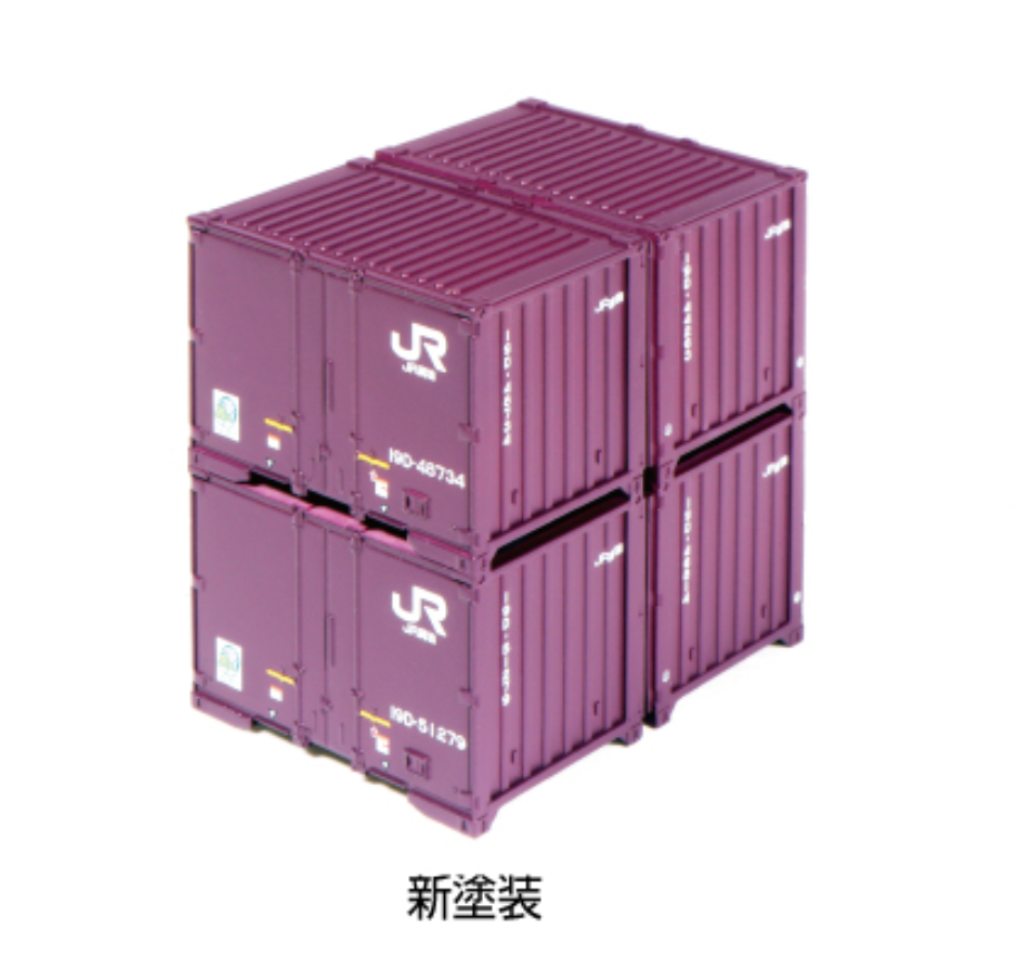 KATO 23-350-A 雙層堆疊 19D 貨櫃 新塗裝 6個入 (展示用) 1 KATO 23-350-A 雙層堆疊 19D 貨櫃 新塗裝 6個入 (展示用)