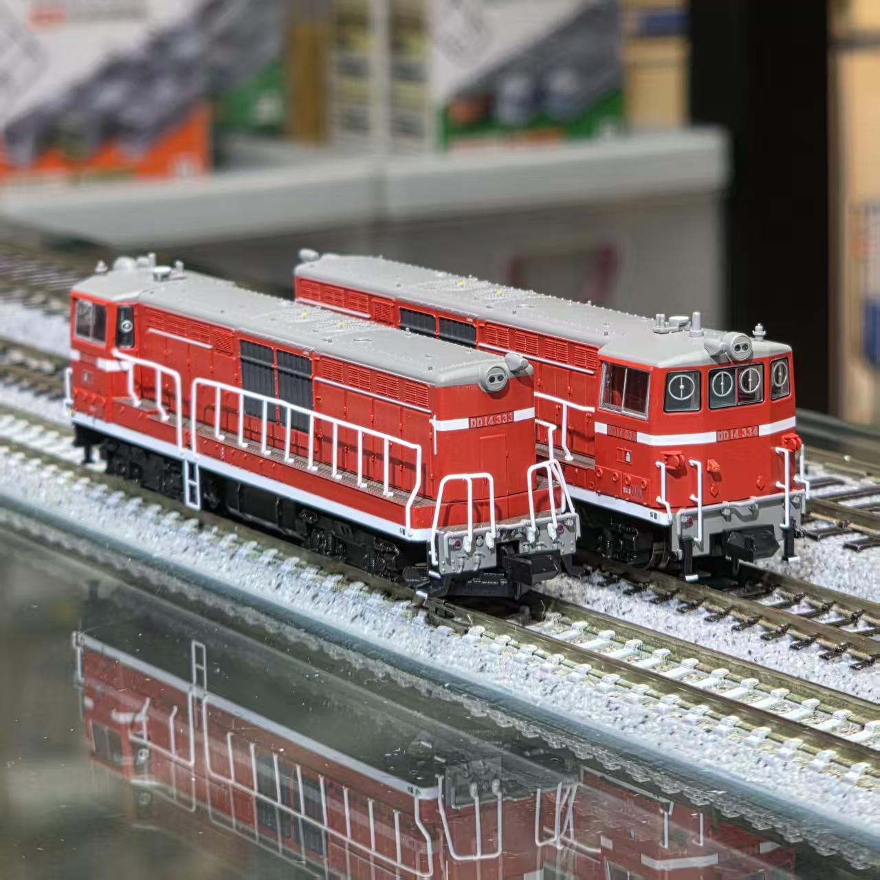 MICROACE A8167 DD14-333+DD14-334 標準色(ロータリーヘッドなし) 重連