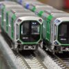 POPONDETTA 6094 Osaka Metro 400系(406-07編成)6両 「生駒」 沒有訂金補款連接