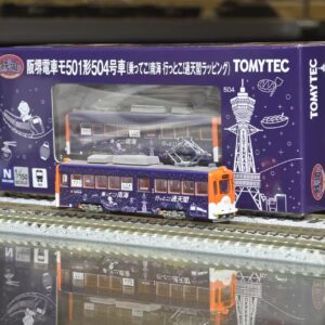 TOMYTEC 340379 阪堺電車 Mo 501形 504號車（來搭吧！南海 來去吧！通天閣彩繪）