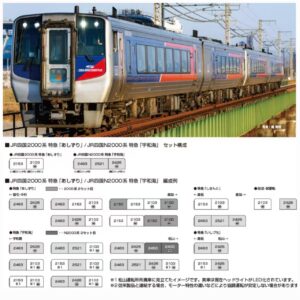 KATO 10-2104 JR四国N2000系 特急「宇和海」 3両