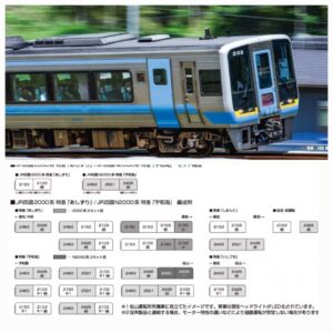 KATO 10-2103 JR四国2000系 特急「あしずり」 2両