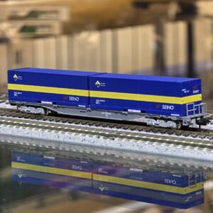 TOMIX 8731 JR貨車 コキ107形(増備型・西濃運輸コンテナ付)