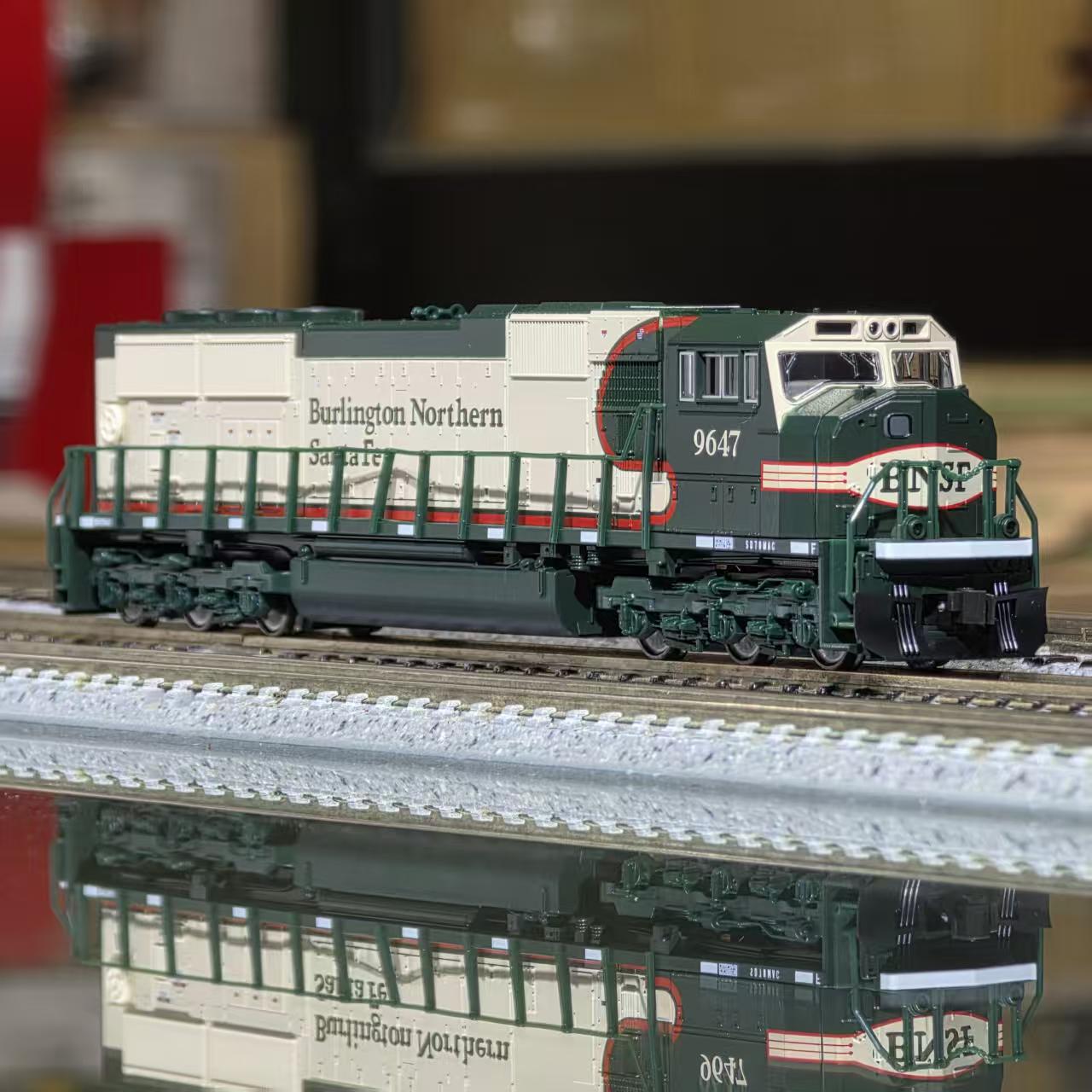 KATO 176-6503 EMD SD70MAC 柴油機車 BN ATSF 合併紀念塗裝 #9647 2 KATO 176-6503