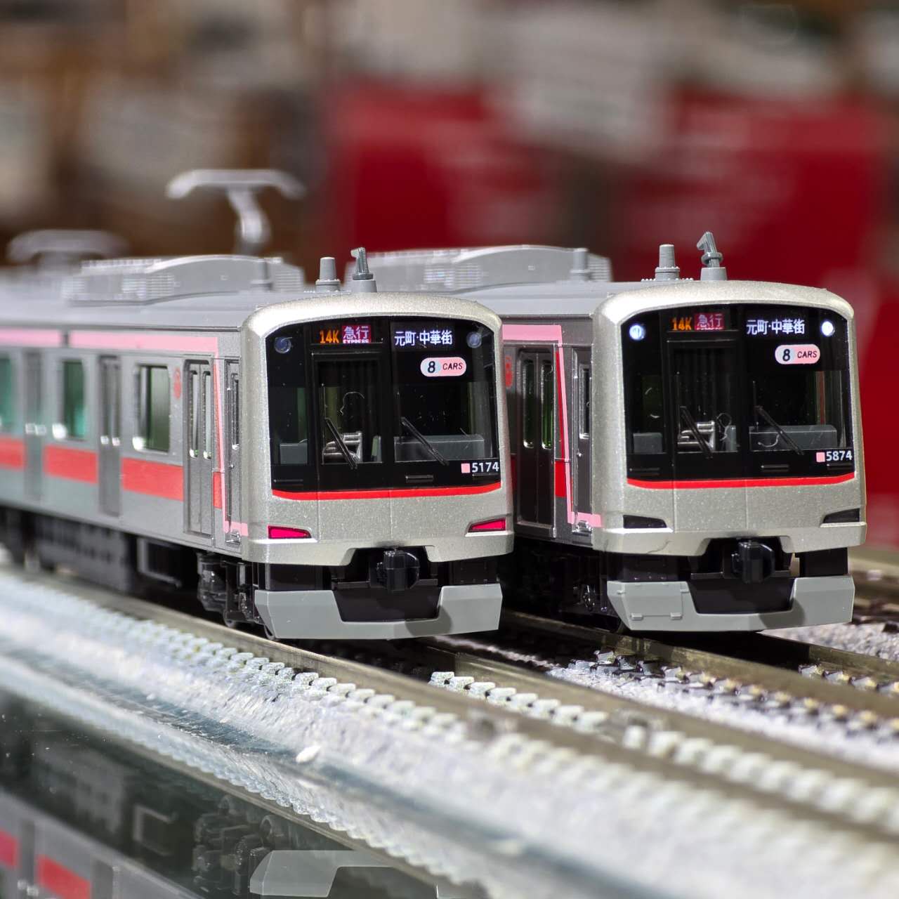 KATO 10-2205 東急電鐵 5050系(增設天線)8輛【特別企劃品】 4 KATO 10-2205 東急電鐵 5050系(增設天線)8輛【特別企劃品】