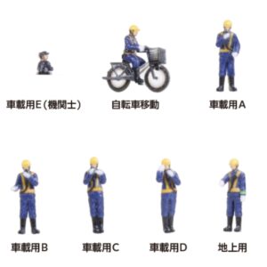 KATO 24-1101 1 : 150  貨物車站職員