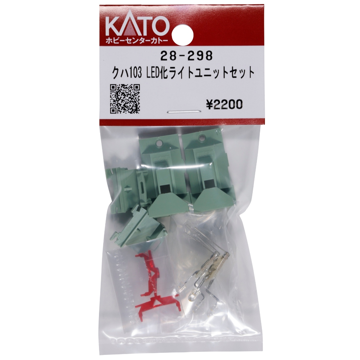 KATO 28-298 クハ103 LED化車燈組件套裝(2輛份入) 1 KATO 28-298 クハ103 LED化車燈組件套裝(2輛份入)
