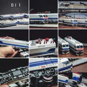 <新品預訂> 中車長鳴 N DJ1型電力機車 (白天鵝)
