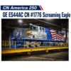 <新品預訂>KATO 176-1776 GE ES44AC CN #1776 Screaming Eagle [America 250 記念塗装機]