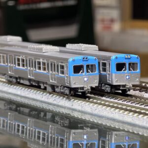 MICROACE A6558 京王 3000系 淺藍色 車側帶飾 5輛