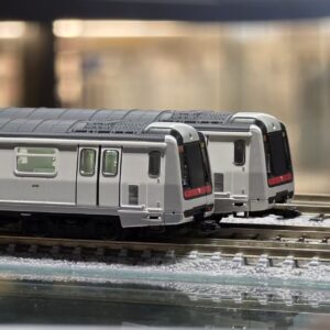 Alternative view of MTR MTRN00004 N Scale M Train 港鐵市區綫列車模型 1:160 先頭車展示車一節
