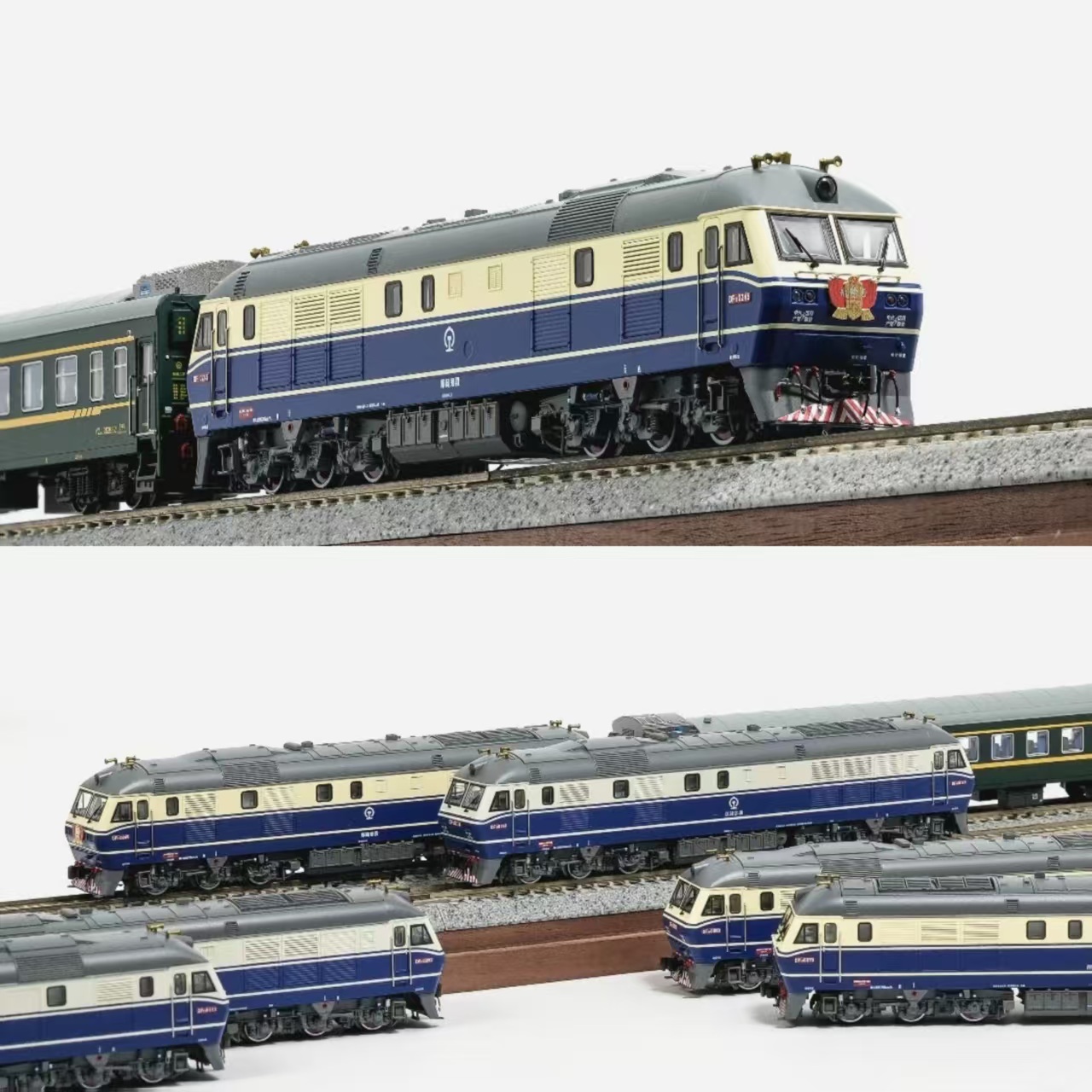 中車長鳴 N 比例 DF11 東風11型柴油機車 2 中車長鳴 N 比例 DF11 東風11型柴油機車:圖片 2