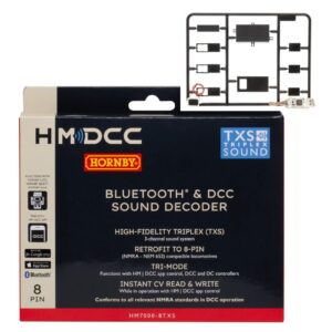 HORNBY R7336 HM7000-8TXS 8 針藍牙與 DCC 雙模式音效解碼器