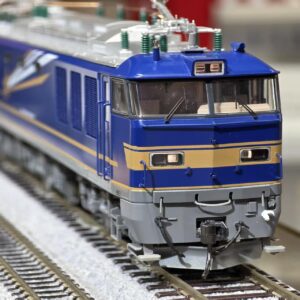 Alternative view of TOMIX HO-189 JR EF510-500形 電力機車（北斗星色・Prestige Model 頂級預裝仕樣）