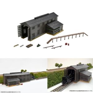 TOMYTEC 338246 建物收藏 021-4 電車庫 A4