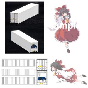 <新品預訂> FUJIMI TNEXT201 1/150 40呎冷凍貨櫃 東方Project 博麗靈夢（2入）