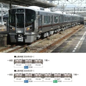 <新品預訂> TOMIX 97258 97260 JR 227-500系近郊電車 山陽本線（Kizashi・3+3両）