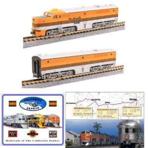 <新品預訂>KATO 106-0506 ALCO PA-1 + PB-1 柴油機車 2 輛（D&RGW）