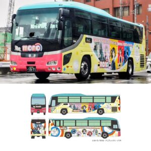 <新品預訂>TOMYTEC 338482 TV 動畫《mono》山梨交通彩繪巴士