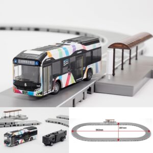 <新品預訂>TOMYTEC 340553 自動行走軌道基本 A7 (豐田 SORA 東京 BRT 塗裝)
