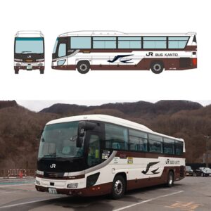 TOMYTEC 338444 バスコレで行こう26 草津溫泉 JR巴士關東 SPA BROWN