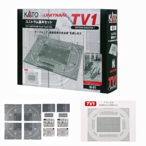 KATO TV1 40-811 城市雙線路面軌道基本 (控制器需另配)