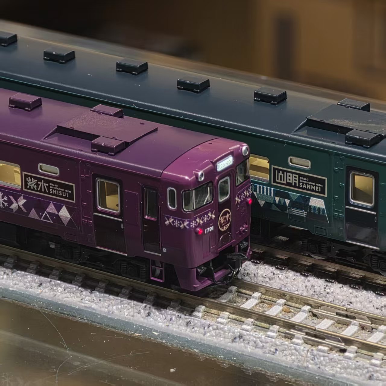 TOMIX 98101 JR キハ40-1700形柴油客車（山明・紫水) 2輛- Khaho Store