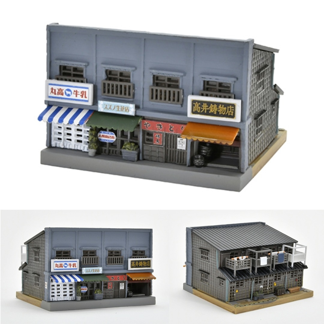 TOMYTEC 334996 建コレ055-1R 商店長屋B1R 1 TOMYTEC 334996 建コレ055-1R 商店長屋B1R