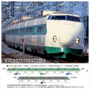 <新品預訂> TOMIX 98860 98861 JR 200系東北新幹線(K編成)