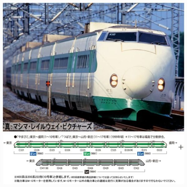 TOMIX 98860 98861 JR 200系東北新幹線(K編成) - Khaho Store 咔好鐵道