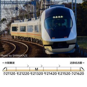 <新品預訂>GREENMAX 32287 近鉄21020系 Urban Liner next 6両