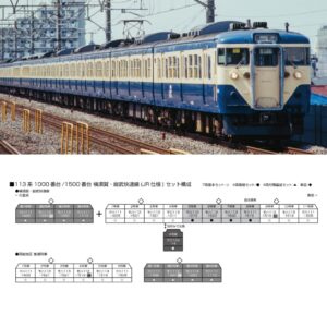 <新品預訂>KATO 10-2227 10-2228 10-2229 113系1000/1500番台 横須賀・総武快速線(JR仕様)