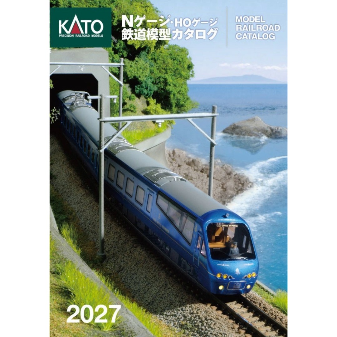 鉄道模型 KATO Model Railroad Catalog 25-000 KATO 25-000 KATO N・HO 產品圖鑑／目錄2027 - Khaho Store 咔好鐵道模型店
