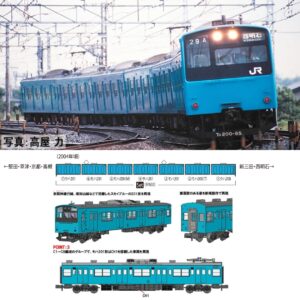 <新品預訂>TOMIX 97633 JR 201系 京阪神緩行線 7両